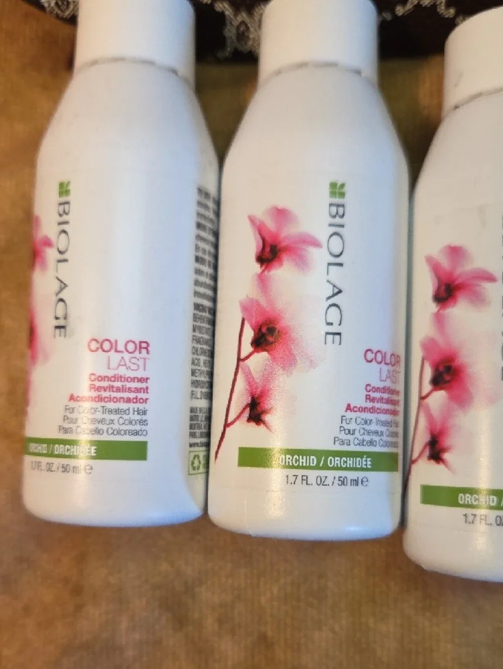 5 Biolage ColorLast Travel Size Conditioner  with Cosmetic Bag Will vary - Picture 2 of 2